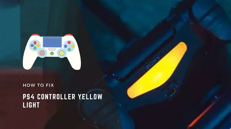 Fix PS4 Controller Yellow Light